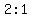 2%3A1