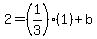 2=%281%2F3%29%281%29%2Bb