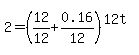 2=%2812%2F12%2B0.16%2F12%29%5E%2812t%29