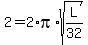 2=+2%2Api%2Asqrt%28L%2F32%29