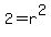2=+r%5E2