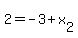 2=-3%2Bx%5B2%5D