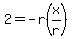 2=-r%28x%2Fr%29