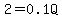 2=0.1Q