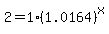 2=1%2A%281.0164%29%5Ex