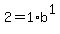 2=1%2Ab%5E1