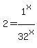 2=1%5Ex%2F32%5Ex
