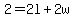 2=2l%2B2w
