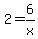 2=6%2Fx