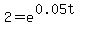 2=e%5E%280.05t%29