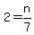 2=n%2F7
