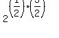 \"2%5E%28%281%2F2%29%283%2F2%29%29\"
