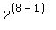 2%5E%28%288-1%29%29%29=2%5E7=128