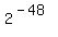 2%5E%28-+48%29