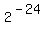 2%5E%28-24%29