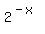 2%5E%28-x%29