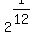 2%5E%281%2F12%29