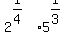 2%5E%281%2F4%29+%2A5%5E%281%2F3%29