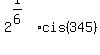 2%5E%281%2F6%29cis%28345%29