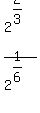 2%5E%282%2F3%29%2F2%5E%281%2F6%29