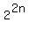 2%5E%282n%29