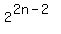 2%5E%282n-2%29