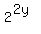 2%5E%282y%29