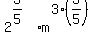 2%5E%283%2F5%29m%5E%283%283%2F5%29%29