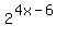 2%5E%284x-6%29