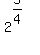 2%5E%285%2F4%29