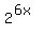 2%5E%286x%29