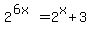 2%5E%286x%29+=+2%5Ex+%2B+3