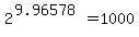 2%5E%289.96578%29=1000
