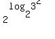 2%5E%28log%282%2C3%5E2%29%29