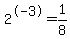 2%5E-3+=+1%2F8