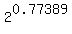 2%5E0.77389