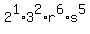 2%5E1%2A3%5E2%2Ar%5E6%2As%5E5