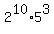 2%5E10%2A5%5E3