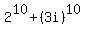 2%5E10%2B%283i%29%5E10