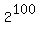 2%5E100