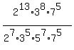 2%5E13%2A3%5E8%2A7%5E5%2F%282%5E7%2A3%5E5%2A5%5E7%2A7%5E5%29