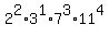 2%5E2%2A3%5E1%2A7%5E3%2A11%5E4