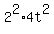 2%5E2%2A4t%5E2