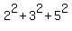 2%5E2%2B3%5E2%2B5%5E2