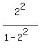 2%5E2%2F%281-2%5E2%29