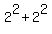 2%5E2+%2B+2%5E2%29