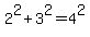 2%5E2+%2B+3%5E2+=+4%5E2