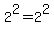 2%5E2+=+2%5E2