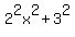 2%5E2x%5E2%2B3%5E2