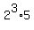 2%5E3%2A5